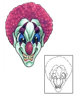 Clown Tattoo Mythology tattoo | KFF-00004