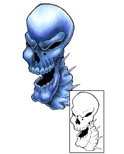 Skull Tattoo Horror tattoo | KFF-00007