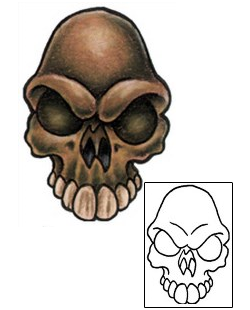 Skull Tattoo Horror tattoo | KFF-00028
