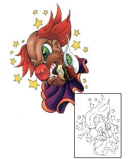 Clown Tattoo Mythology tattoo | KFF-00033