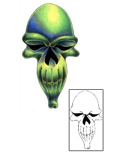 Skull Tattoo Horror tattoo | KFF-00036