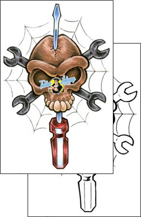 Skull Tattoo horror-skull-tattoos-kevin-adams-kff-00041