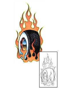 Fire – Flames Tattoo Miscellaneous tattoo | KFF-00042