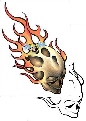 Skull Tattoo horror-skull-tattoos-kevin-adams-kff-00055