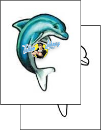 Dolphin Tattoo marine-life-dolphin-tattoos-kelly-gormley-kgf-00044