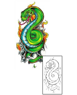 Snake Tattoo Miscellaneous tattoo | KGF-00049