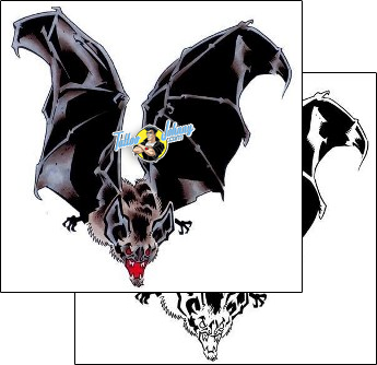 Bat Tattoo khf-00017