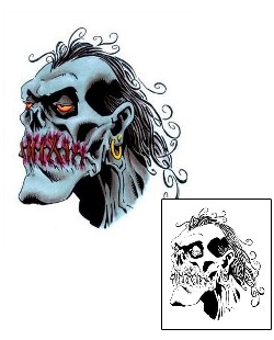 Zombie Tattoo Horror tattoo | KHF-00079