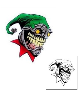 Joker - Jester Tattoo Mythology tattoo | KHF-00094