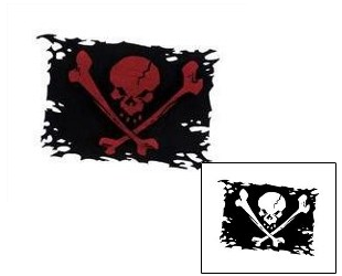 Pirate Tattoo Miscellaneous tattoo | KHF-00118