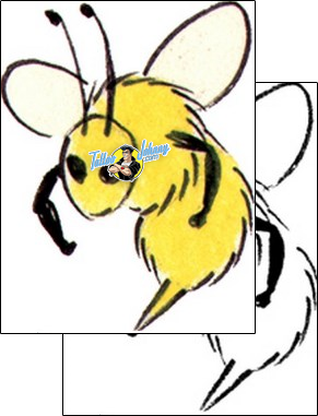 Bee Tattoo insects-bee-tattoos-kierra-fox-kjf-00003