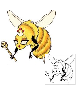 Picture of Queen Bee Tattoo
