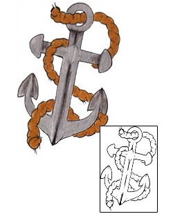 Anchor Tattoo Patronage tattoo | KJF-00054