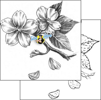 Flower Tattoo plant-life-flowers-tattoos-karin-ackerman-kkf-00009