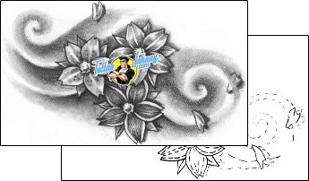 Flower Tattoo plant-life-flowers-tattoos-karin-ackerman-kkf-00012