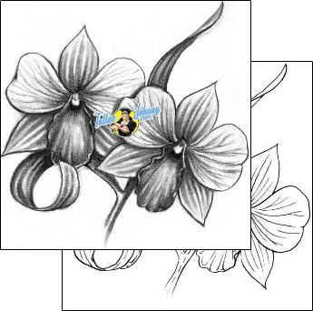 Flower Tattoo plant-life-flowers-tattoos-karin-ackerman-kkf-00015