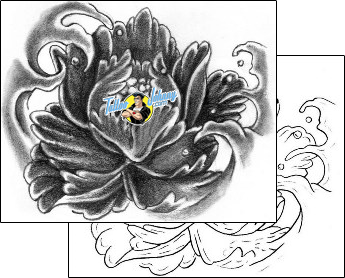 Flower Tattoo plant-life-flowers-tattoos-karin-ackerman-kkf-00018