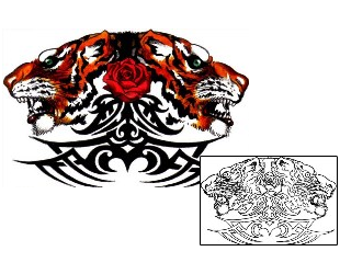 Tiger Tattoo Tattoo Styles tattoo | KLF-00192
