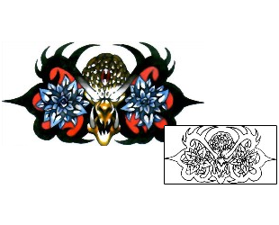 Monster Tattoo Plant Life tattoo | KLF-00204