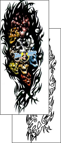 Horror Tattoo horror-tattoos-kole-klf-00216