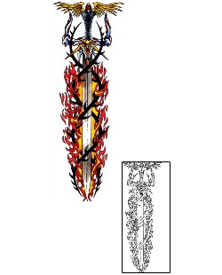 Dagger Tattoo Mythology tattoo | KLF-00229