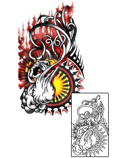 Sun Tattoo Tattoo Styles tattoo | KLF-00240