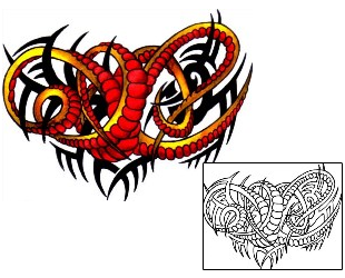 Snake Tattoo Tattoo Styles tattoo | KLF-00260