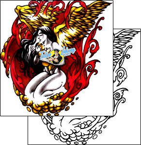 Angel Tattoo religious-and-spiritual-angel-tattoos-kole-klf-00269