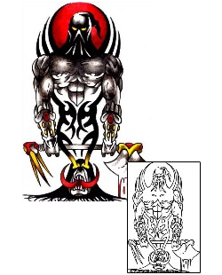 Executioner Tattoo Horror tattoo | KLF-00274
