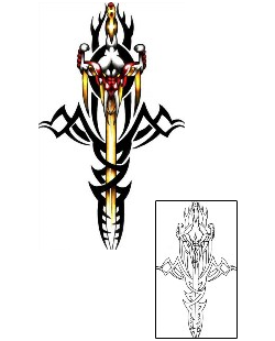 Dagger Tattoo Tattoo Styles tattoo | KLF-00306