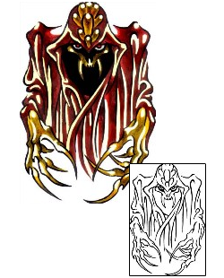 Reaper Tattoo Horror tattoo | KLF-00316