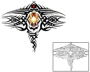 Tribal Tattoo Specific Body Parts tattoo | KLF-00359