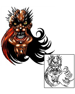Monster Tattoo Tattoo Styles tattoo | KLF-00376