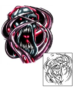 Monster Tattoo Tattoo Styles tattoo | KLF-00382