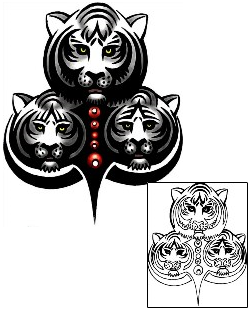 Tiger Tattoo Tattoo Styles tattoo | KLF-00387