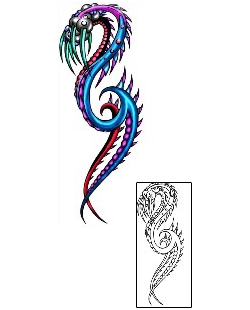 Monster Tattoo Tattoo Styles tattoo | KLF-00405