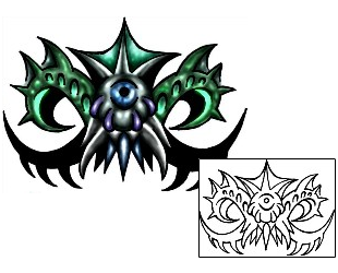 Monster Tattoo Tattoo Styles tattoo | KLF-00419