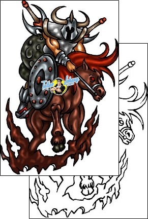 Mythology Tattoo fantasy-viking-tattoos-kole-klf-00468