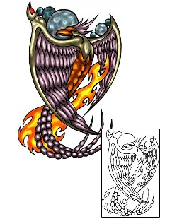 Phoenix Tattoo For Women tattoo | KLF-00472