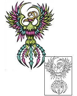 Phoenix Tattoo For Women tattoo | KLF-00486