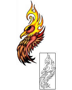 Phoenix Tattoo For Women tattoo | KLF-00488