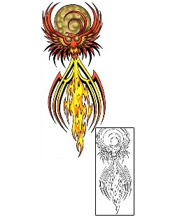 Phoenix Tattoo For Women tattoo | KLF-00494