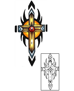 Cross Tattoo Tattoo Styles tattoo | KLF-00529