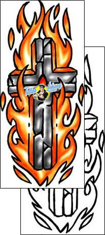 Fire – Flames Tattoo miscellaneous-fire-tattoos-kole-klf-00559