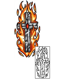 Fire – Flames Tattoo Tattoo Styles tattoo | KLF-00559