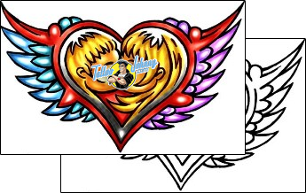 Heart Tattoo fantasy-tattoos-kole-klf-00569