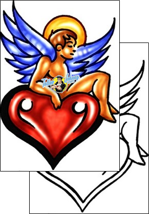 Heart Tattoo fantasy-tattoos-kole-klf-00588