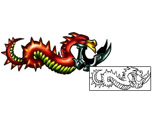 Dragon Tattoo Mythology tattoo | KLF-00595