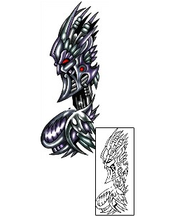 Monster Tattoo Tattoo Styles tattoo | KLF-00606