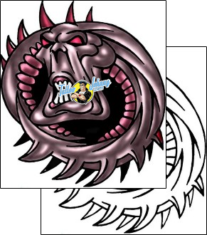 Monster Tattoo horror-monster-tattoos-kole-klf-00629